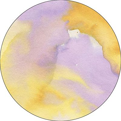 Bonateks, Round Digital Printed Mouse Pad, Non-Slip Base, for Office and Home, Diameter:22cm