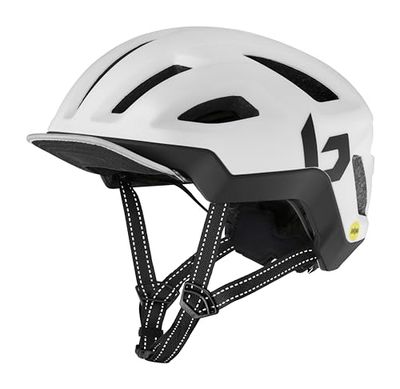 Bolle React MIPS White Matte S 52-55cm, Unisex Vuxen