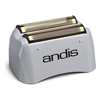 Andis - 17160, Replacement Foil for Pro-Foil & Lithium Shaver - Compatibles with Andis Models, Super Soft Gold Titanium Cutters - Close Cutting, Smooth Shaving, no bumps/Irritation, Zero Finish – Gray