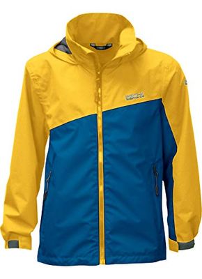 PRO-X elements Tanis Veste Enfant, Solar/Blue Saphir, 140 cm