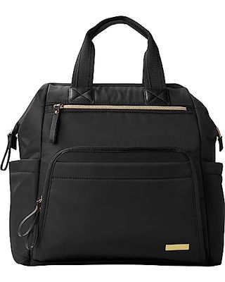 Skip Hop 200150 Main Frame Wide Open Backpack, preto