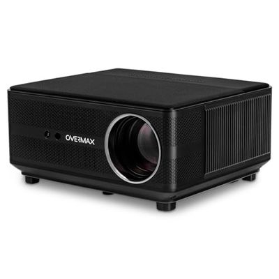 OVERMAX Multipic 6.1 FullHD 1080p - Proiettore LED con autofocus e correzione dell'immagine, Wi-Fi Bluetooth 5.0, 7000 lumen Dust Proof Immagine fino a 150" telecomando, controllo vocale