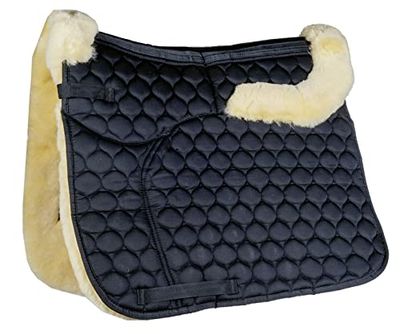 HKM Korrektur Tapis de selle Noir/nature