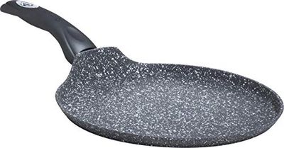 Aeternum, Madame Petravera 3.0 Crepiere Antiadhésive, plaque multi-usages, idéale pour induction, diamètre 28 cm, induction complète, gris