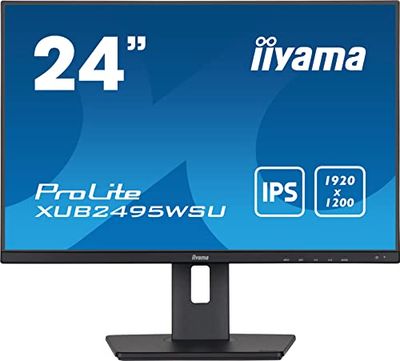Iiyama Monitor XUB2495WSU-B5-24.1", IPS,1920x1200/60Hz,1A1H1DP,HAS