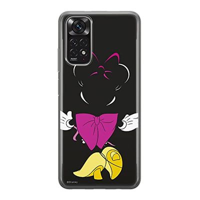Ert Group Funda para teléfono móvil Xiaomi REDMI Note 11S 4G / REDMI Note 11 4G Original y con Licencia Oficial de Disney con diseño Minnie 010, Funda Hecha de TPU