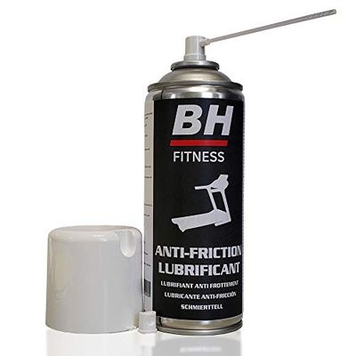 BH Fitness Spray Lubrifiant 7297701 - Pour Tapis de Course- 400 ml - A base de silicone