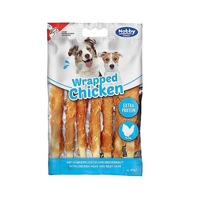 Nobby StarSnack Classic Barbecue Wrapped Chicken 1 confezione (1 x 80 g)