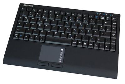 Keysonic ACK-540BT (FR) Mini-toetsenbord met Bluetooth/Touchpad