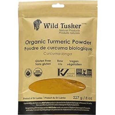 Wild Tusker Organic Turmeric Powder 227g