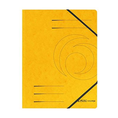 Herlitz 11387164 elastische map Kwaliteit A4 geel