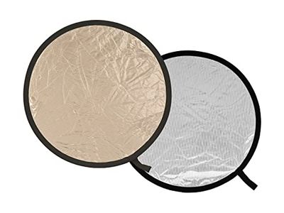 Manfrotto-Riflettore da Manfrotto 120 cm, colore: sunlite/argento Soft