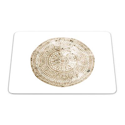 Bonamaison, Rechthoek Pop Art Digital bedrukte muismat, antislip onderkant, voor kantoor en thuis, grootte: 22x18 cm
