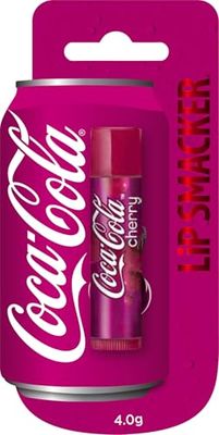 Lip Smacker Coca Cola Collection, Balsamo Labbra aromatizzato alla Coca Cola, Idratante e Rinfrescante, Confezione Blister Singola