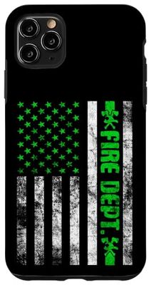 Custodia per iPhone 11 Pro Max Fire Department Firefighter Fireman Fire Rescue Firefighting