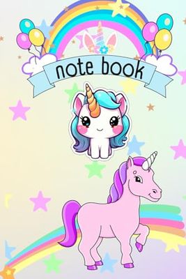 Unicorn Notebook for Girls: Writing, Drawing, and Doodling with Beautiful Unicorn-Themed Pages to Inspire Creativity. Ideal for School, Journaling, or Everyday Fun