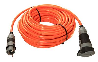 as - Schwabe SchukoUltra II Baustellen Panzerleitung H07BQ-F 3G2,5, 50 m, extrem robust, für Gewerbe / Außenbereich, orange, 62264