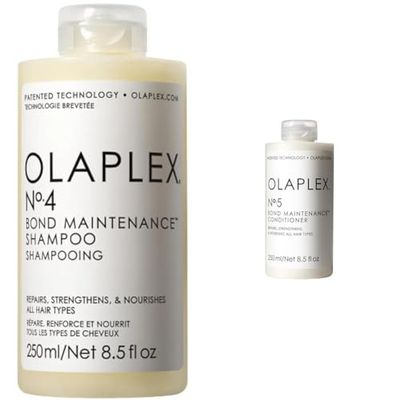 Olaplex No. 4 Shampooing Bond Maintenance + Après-Shampooing Bond Maintenance, 250 Ml (Lot De 1)