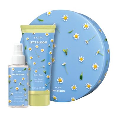 Lests Bloom Kit - Daisy Field by Pupa Milano for Women - 2 pezzi 6,76oz Shower Milk, 3,38oz Scented Water