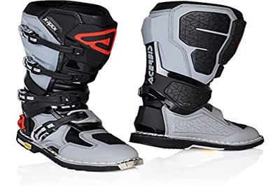 Acerbis Unisex's X-Rock Mm Boot, Black Grey, 46 EU