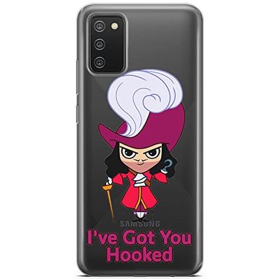 ERT GROUP mobiel telefoonhoesje voor Samsung A02S origineel en officieel erkend Disney patroon James Hook 001 optimaal aangepast aan de vorm van de mobiele telefoon, gedeeltelijk bedrukt