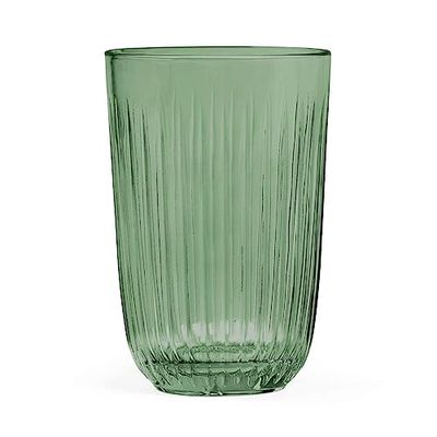 Kähler Hammershøi Lot de 4 verres à eau Vert 37 cl Hauteur 12 cm