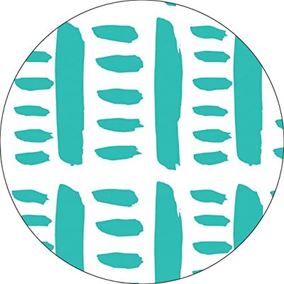 Bonateks, Round Digital Printed Mouse Pad, Non-Slip Base, for Office and Home, Diameter:22cm