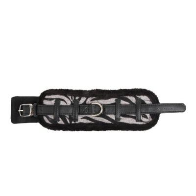 Puppia Collier pour Chien Modern Zèbre Noir L
