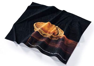 Musearta BT-SD-BB-V424316 - Asciugamano da spiaggia unisex con motivo The Basket of Bread des Artister Salvador Dalí, in cotone, dimensioni 120 x 150 cm