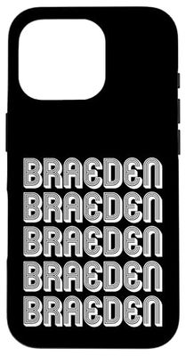 Bräden Custodia per iPhone 16 Pro