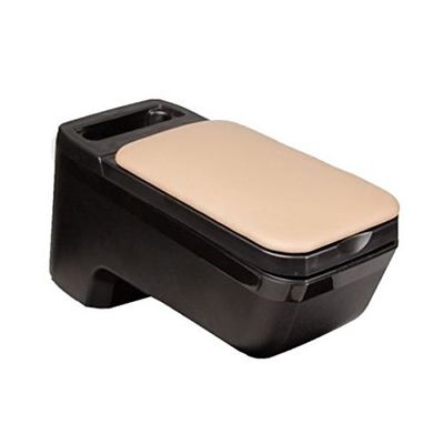 D&W 64328LB-2014 Reposabrazos, Piel Beige