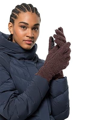 Jack Wolfskin Guanto da donna High Curl W Glove, Boysenberry, S