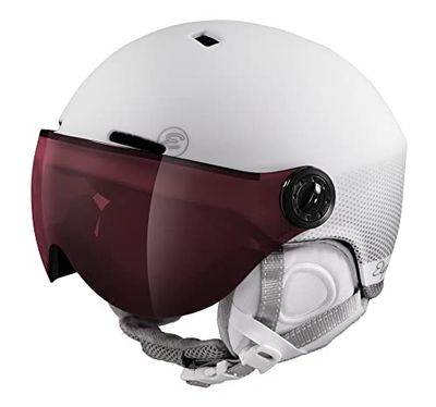 Etape 1927497_55-58, Casco Sportivo Unisex-Youth, Bianco Opaco, 55-58 cm
