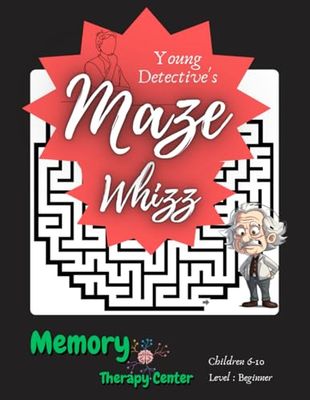 Maze Whizz: Fun and Challenging Mazes for Kids, Boost Problem-Solving Skills, Enhance Creativity, and Enjoy Hours of Entertainment!
