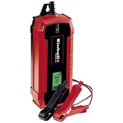 Einhell Batterijlader CE-BC 6 M (intelligente acculader met microprocessorbesturing voor verschillende soorten batterijen, o.a. auto/motorfiets, max. 6 ampère laadstroom)