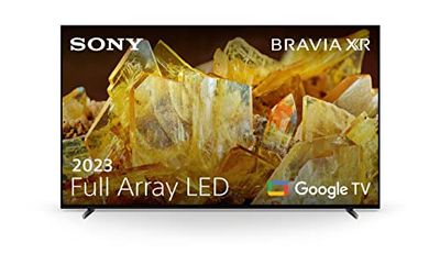 Sony BRAVIA XR, XR-65X90L, Full Array LED, 4K HDR, Google TV, ECO PACK, BRAVIA CORE, Ottimo per PlayStation 5, Aluminium Seamless Edge Design, Grigio Scuro