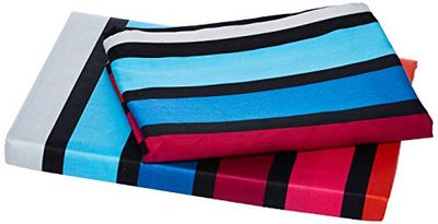 Kleine Wolke 6109148954 Rimini - Conjunto de capa nórdica e de almofada (155 x 220 cm), multicolorido