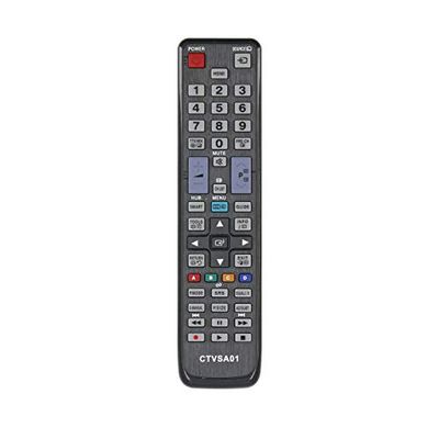 Common TV CTVSA01 universele afstandsbediening voor Samsung tv-afstandsbediening, zonder instelling, ergonomisch