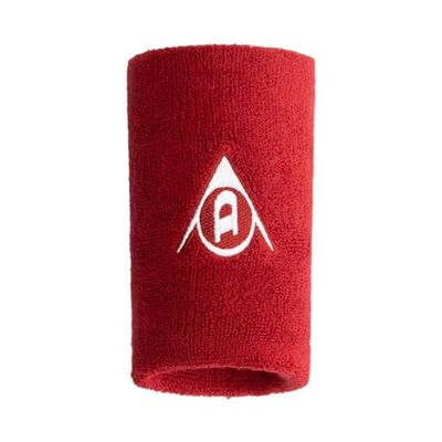 DUNLOP Muñequera Long Duo Pack, Rojo