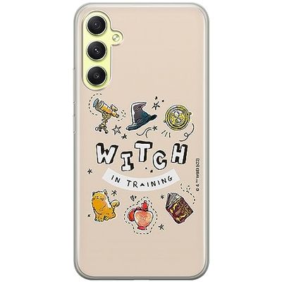 ERT GROUP mobile phone case for Samsung A34 5G original and officially Licensed Harry Potter pattern 244 optimally adapted to the shape of the mobile phone, case made of TPU