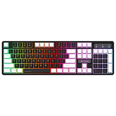 Ant Esports MK1400 Gaming Keyboard | Striking RGB Illumination | Versatile Compatibility | Durable Design