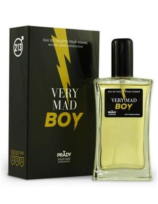 Prady - Eau de Toilette Crazy Boy Homme - Homme - 100 ml - Charisme et Audace