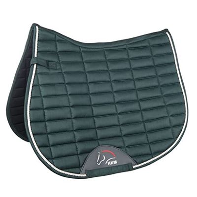 HKM Seoul 5900 Tapis de selle Vert foncé Taille unique