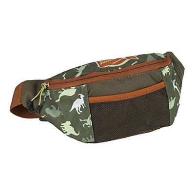 CERDÁ LIFE'S LITTLE MOMENTS - Riñonera Unisex Infantil de Jurassic Park Idónea para Excursiones y Paseos con Bolsillo Frontal y Bolsillo de Malla | Licencia Oficial Universal Studios