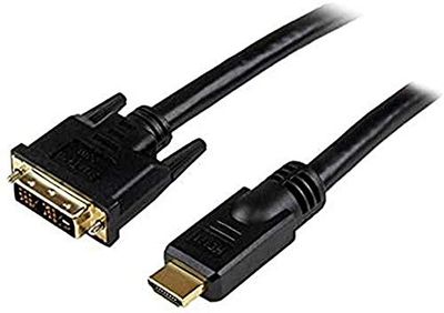 StarTech.com HDDVIMM15M Cabo HDMI para DVI, 15 m, preto
