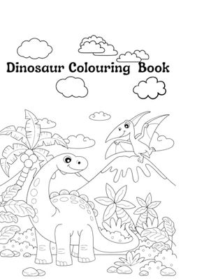 Dinosaur Colouring Book