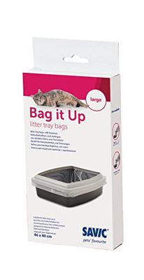 Savic Bag It Up Grote inzetstukken voor kattentoiletten, 46 cm
