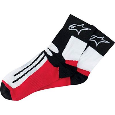 Alpinestars 4703011 30 S/M Racing Road Socks Short S/M Black Red