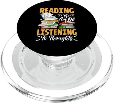 Leer el arte de escuchar pensamientos PopSockets PopGrip para MagSafe