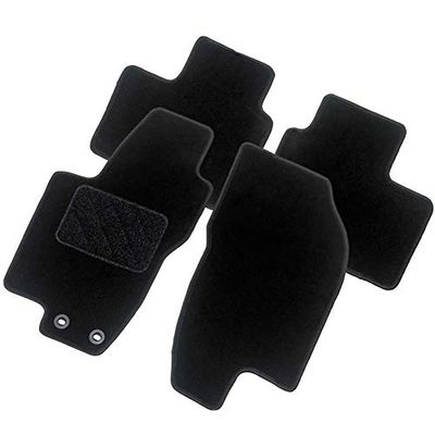 AUTO-STYLE Juego de Alfombrillas Compatible con Nissan Qashqai 2007-2014